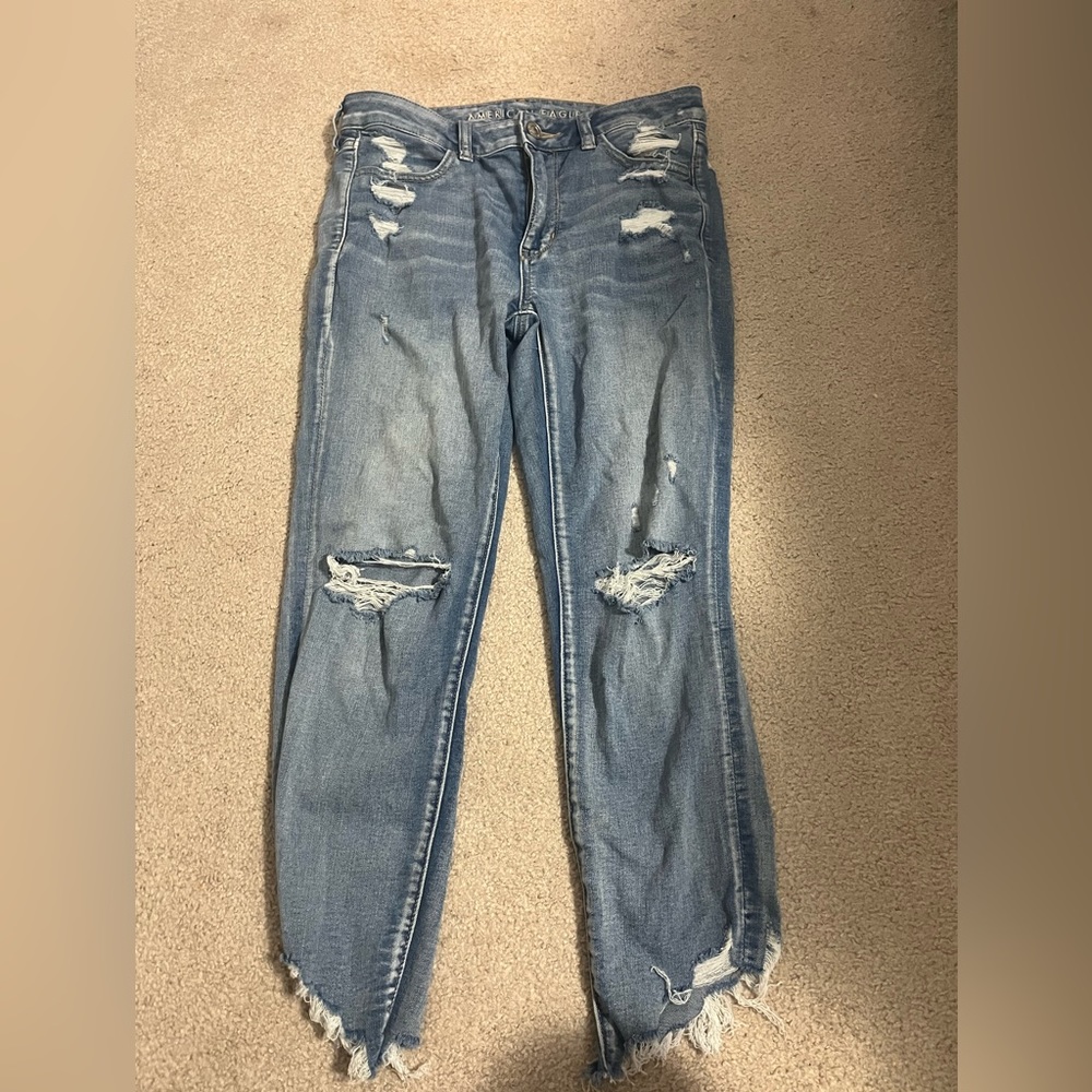 american eagle mom jeans